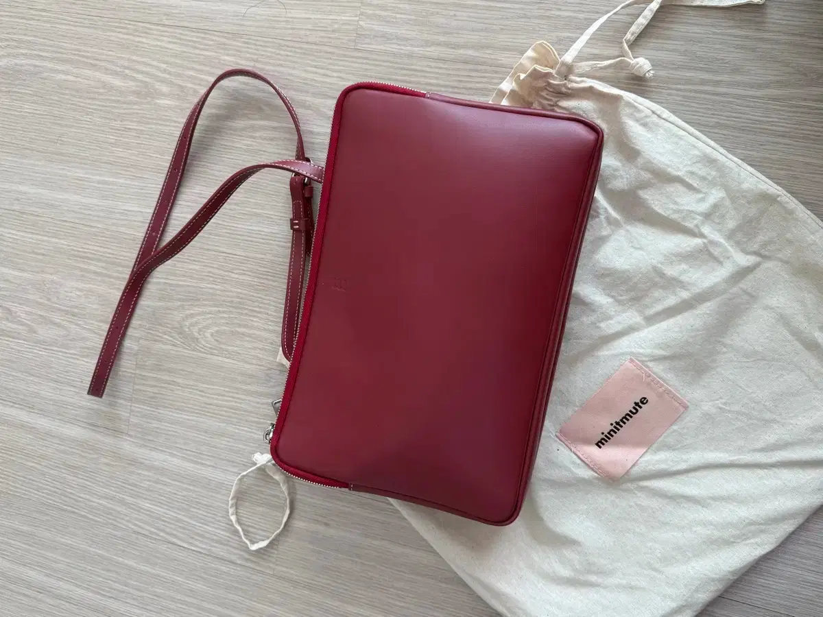 minitmute twin bag red wine 【公式通販】